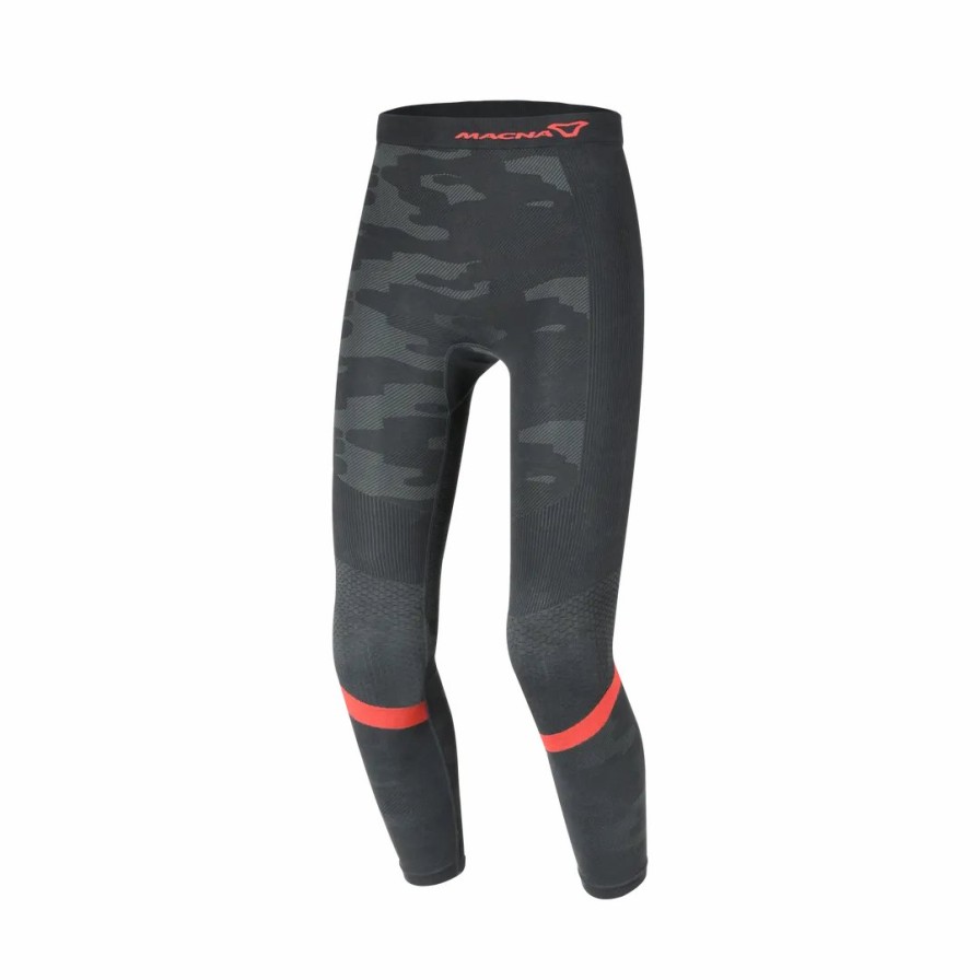 Accessori Macna | Baselayer All-Season Pants Nero / Rosso